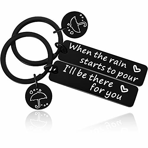 

friends tv show merch gift for best friend set of 2 i'll be there for you key chains for girlfriend graduation birthday