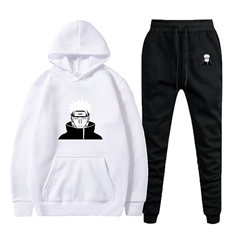 

Inspired by Naruto Cosplay Akatsuki Pain Pants Outfits Polyester / Cotton Blend Print Printing Pants For Women's / Men's / Hoodie / Hoodie