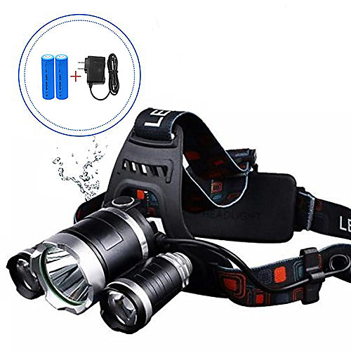 

rechargeable headlamp, headlamp flashlight usb rechargeable outdoors headlamp led headlamp rechareable head lamp for adults, camp, work - 4 modes and waterproof (black)