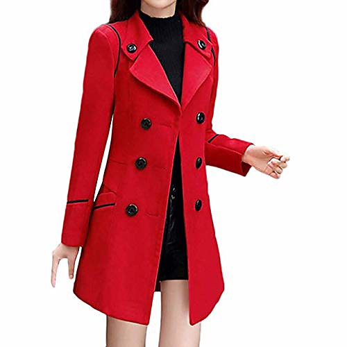

Women's Winter Long Long Sleeve Coat Tops Navy
