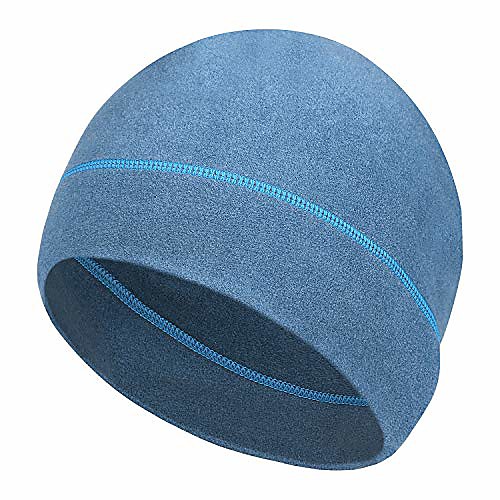 

running hat, 9 multifunctional lightweight beanies hats,fleece winter thermal helmet stretchable, running hat for mens and women,cycling snowboarding helmet hat for women and men