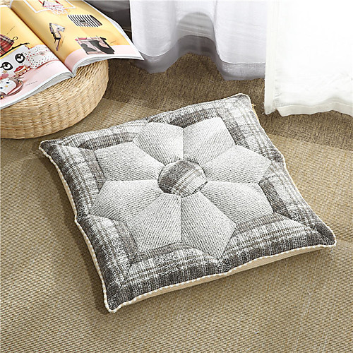 

Japanese-style Coarse Linen Square CraftSeat Cushion Simple Home Office Chair Cushion Home Office Seat Bar Dining Chair Seat Pads Garden Floor Cushion
