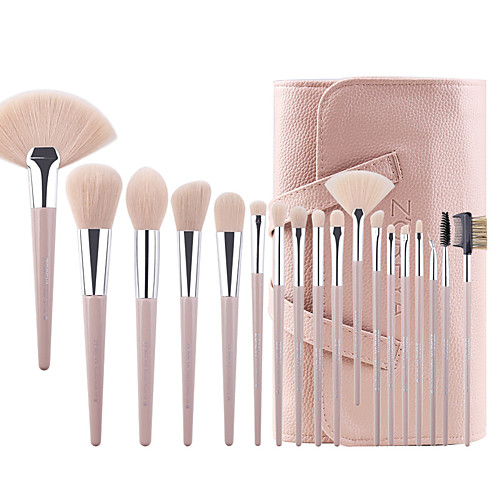 

Professional Makeup Brushes 18pcs Soft Full Coverage Wooden / Bamboo for Makeup Brush