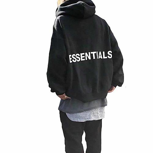 

Men's Pullover Hoodie Sweatshirt Graphic Text Letter Front Pocket Hooded Daily Going out Basic Casual Hoodies Sweatshirts Long Sleeve White Black Red