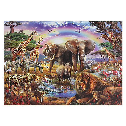 

1000 Pieces Forest Wildlife World Adult Decompression Puzzle Educational Gift Toy