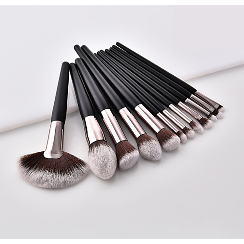 

Professional Makeup Brushes 12pcs Soft Full Coverage Lovely Comfy Wooden / Bamboo for Makeup Tools Blush Brush Foundation Brush Makeup Brush Lip Brush Eyebrow Brush Eyeshadow Brush