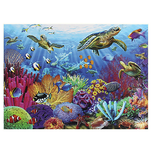 

Thickened 1000 Pieces Of Underwater World Turtle Puzzle Adult Decompression Children Educational Gift To