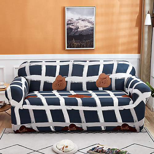 

Sofa Cover Geometric Yarn Dyed Polyester Slipcovers