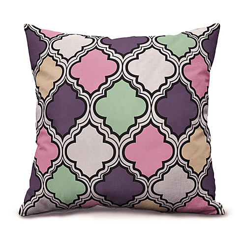 

Fashion Northern Europe Cotton Linen Pillow Case Cover Living Room Bedroom Sofa Cushion Cover Modern Sample Room Cushion Cover