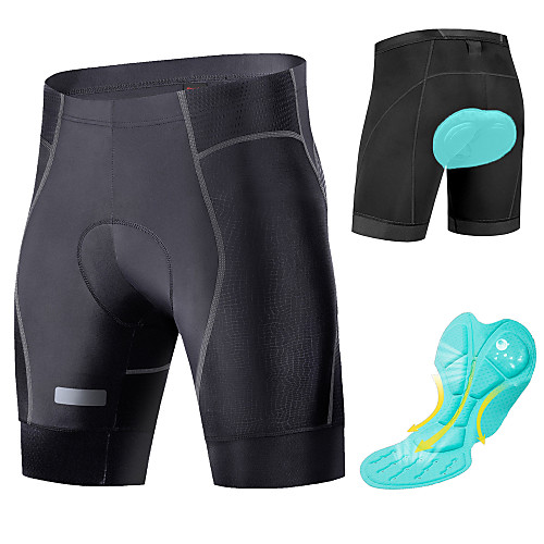 

TRYSIL Men's Cycling Under Shorts Polyester Bike Underwear Shorts Padded Shorts / Chamois Bottoms Breathable Sports Solid Colored Grey Mountain Bike MTB Road Bike Cycling Clothing Apparel Bike Wear