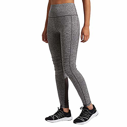 

women's ladies moto tights leggings, variety (l, gray silver)