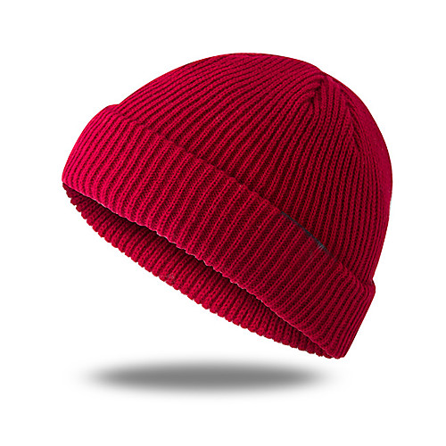 

Winter Outdoor Hat Navy Yellow Burgundy for Fishing Climbing Running