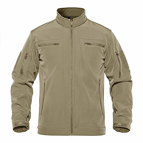 

Men's Hiking Jacket Hiking Fleece Jacket Winter Outdoor Lightweight Windproof Breathable Quick Dry Fishing Climbing Camping / Hiking / Caving Pickles khaki