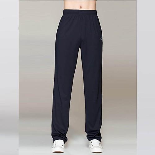 

men's open bottom lightweight jersey pant, black, xxx-large