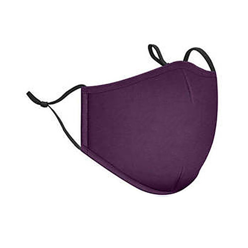 

2 pcs Anti-Haze PM2.5 Pure Cotton Cloth Mask Breathable And Washable Adult Male And Female Stereo Masks