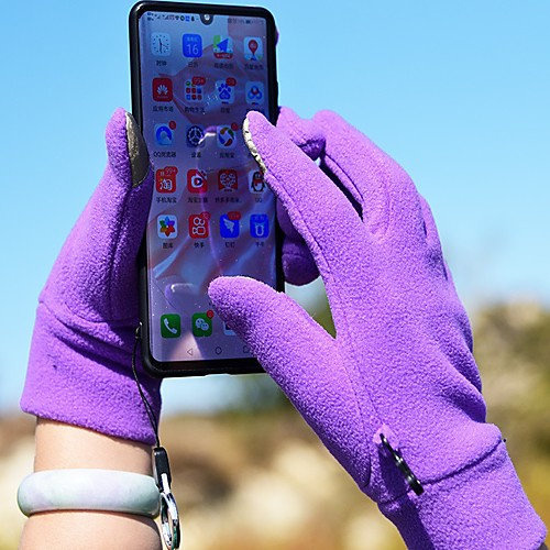 

- natural silk gloves thermal liner unisex