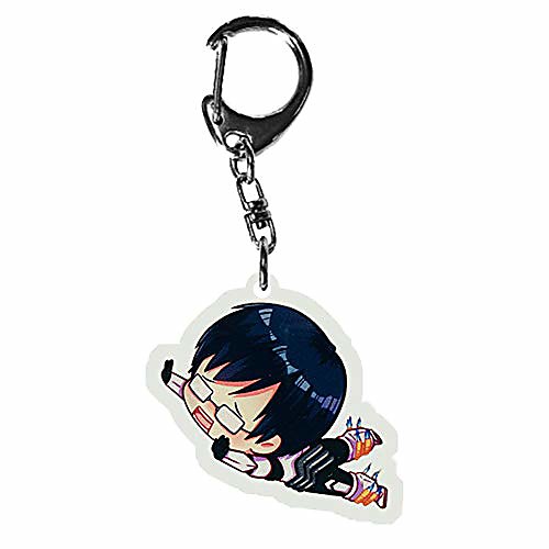 

boku no hero academia kawaii acrylic pendant keychain for keys, bags and pencil cases(e - tenya iida)