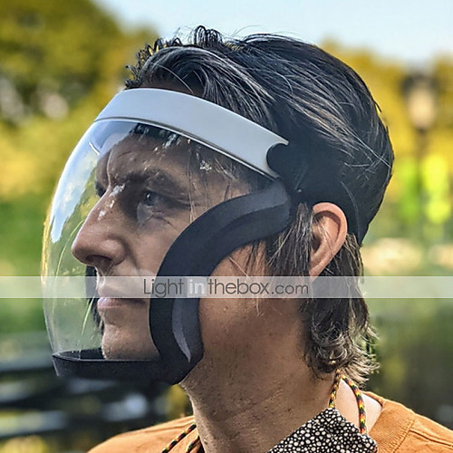

Face Mask Full Face Mask Transparent Band Edging Sports Mask Face Mask