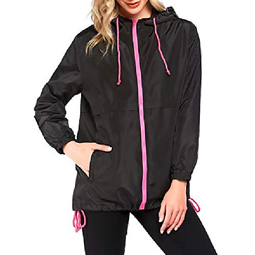 

Women's Hiking Softshell Jacket Hiking Fleece Jacket Winter Outdoor Waterproof Lightweight Windproof Breathable Jacket Top Fleece Fishing Climbing Camping / Hiking / Caving Male black Female black