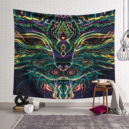 

Wall Tapestry Art Decor Blanket Curtain Hanging Home Bedroom Living Room Decoration Polyester Monster