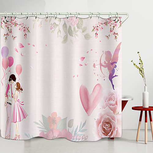 

Shower Curtains & Hooks Modern Polyester New Design