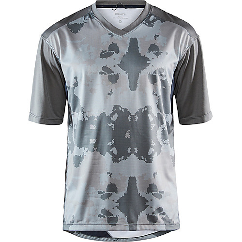 

Men's Short Sleeve Downhill Jersey Grey Bike Top Mountain Bike MTB Road Bike Cycling Breathable Sports Clothing Apparel / Stretchy / Athletic