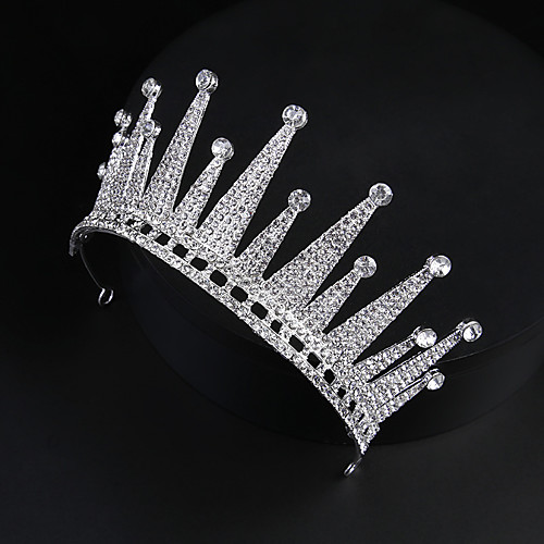 

Wedding Alloy Tiaras with Metal 1 Piece Wedding / Party / Evening Headpiece