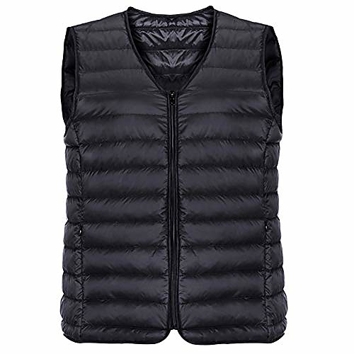 

Men's Sports Puffer Jacket Hiking Down Jacket Hiking Vest / Gilet Winter Outdoor Lightweight Windproof Breathable Quick Dry Vest / Gilet Top Fleece Fishing Climbing Camping / Hiking / Caving Light