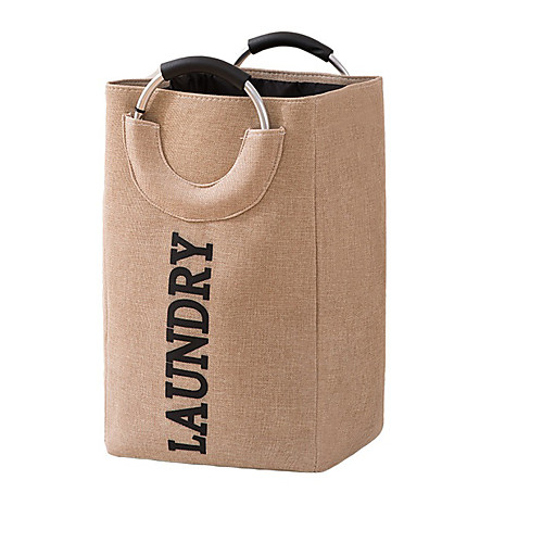 

Unisex Waterproof Walking Polyester Storage Bag Zipper Solid Color Floral Print Daily Dark Grey Light Grey Coffee