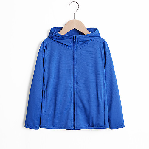 

Boys' Rain Jacket Hiking Skin Jacket Hiking Windbreaker Outerwear Jacket Top Outdoor Packable Lightweight Windproof Breathable Autumn / Fall Spring Child white Children pink Children's Royal Blue