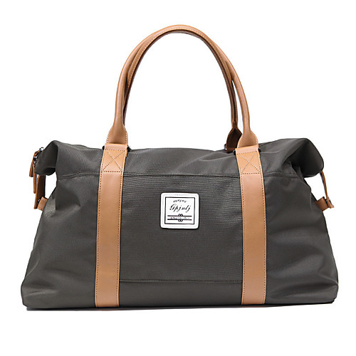 

Men's Waterproof Walking Oxford Cloth Travel Bag Zipper Solid Color Color Block Daily Outdoor Army Green