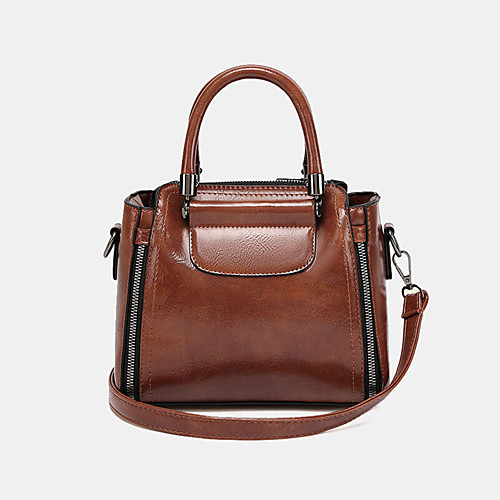 

women retro large capacity crossbody bag handbag satchel bag