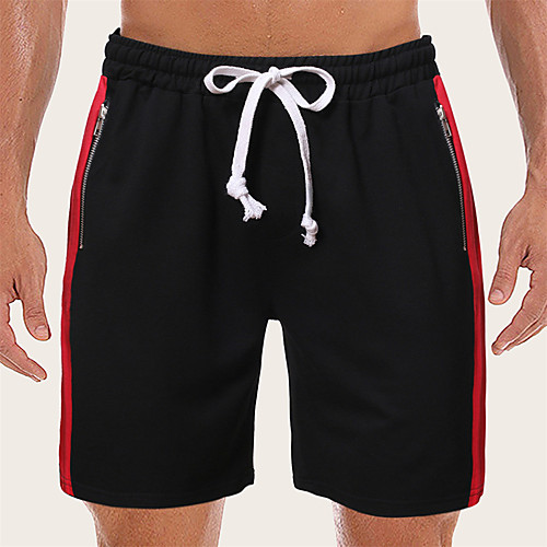 

Men's Casual / Sporty Outdoor Sports Casual Daily Shorts Pants Solid Colored Short Sporty Black