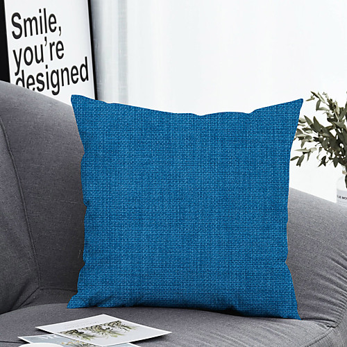 

1 pcs Polyester Pillow Cover & Insert Simple Classic Square Zipper Polyester Traditional Classic