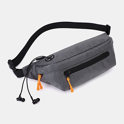 

men waterproof sport belt bag crossbody bag chest bag