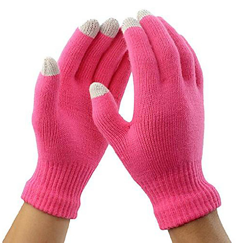 

DD.UP Touch Screen Gloves for Phone Warm Thick knit Mittens Outdoor Ski Winter Gloves