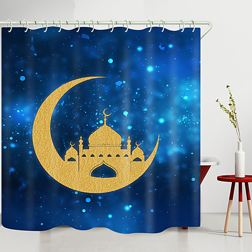 

Shower Curtains & Hooks Modern Polyester New Design