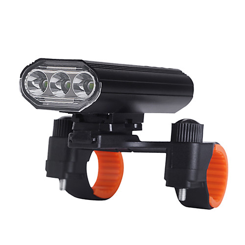 

LED Bike Light Rechargeable Bike Light Set Bike Glow Lights Front Bike Light LED Bicycle Cycling Waterproof 360° Rotation Super Bright USB Charging Output 18650 1600 lm Rechargeable Batteries White