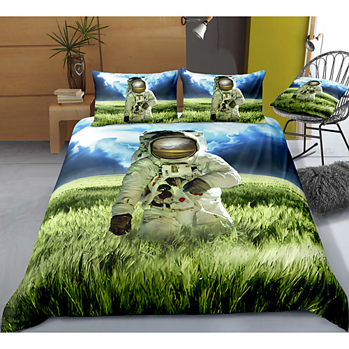 

3-Piece Duvet Cover Set Hotel Bedding Sets Comforter Cover with Soft Lightweight Microfiber, Include 1 Duvet Cover, 2 Pillowcases for Double/Queen/King(1 Pillowcase for Twin/Single)