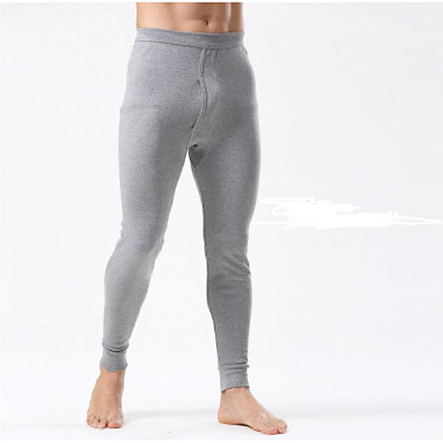

mens base layer heavyweight thermal pants black