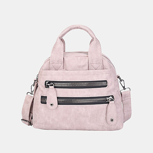 

women multi-pocket handbags waterproof crossbody leather bag