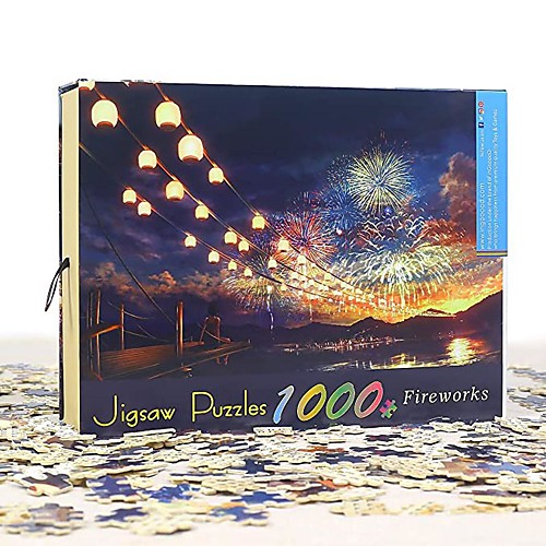 

1000 pcs Fantacy Jigsaw Puzzle Adult Puzzle Gift Stress and Anxiety Relief Parent-Child Interaction Wooden Adults Toy Gift
