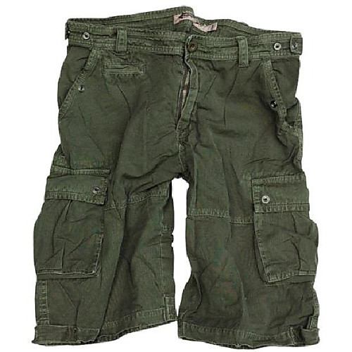 

vintage short bermuda shorts trooper pants safari green olive size m