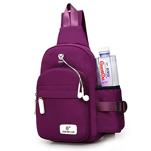 

women nylon crossbody shoulder chest cycle sling bag travel backpack hot