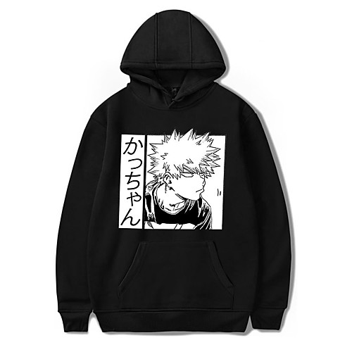 

Inspired by My Hero Academia / Boku No Hero Bakugou Katsuki Cosplay Costume Hoodie Polyester / Cotton Blend Graphic Prints Printing Hoodie For Women's / Men's