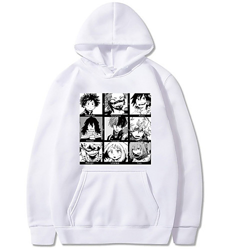 

Inspired by My Hero Academia Todoroki Shoto Cosplay Costume Hoodie Polyester / Cotton Blend Graphic Prints Printing Hoodie For Women's / Men's