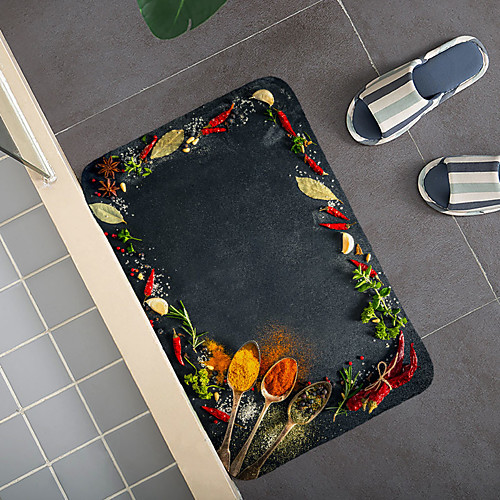 

Bathroom Bath Mats Creative Absorbent Bathroom Rug Coral Velve New Design