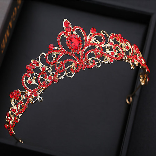 

Wedding Alloy Tiaras with Metal 1 Piece Wedding / Party / Evening Headpiece
