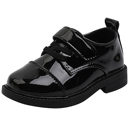 

Boys' Girls' Oxfords School Shoes PU Little Kids(4-7ys) Daily Walking Shoes Black Beige Spring Fall