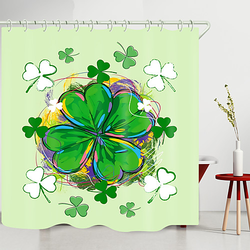 

Shower Curtains & Hooks Modern Polyester New Design